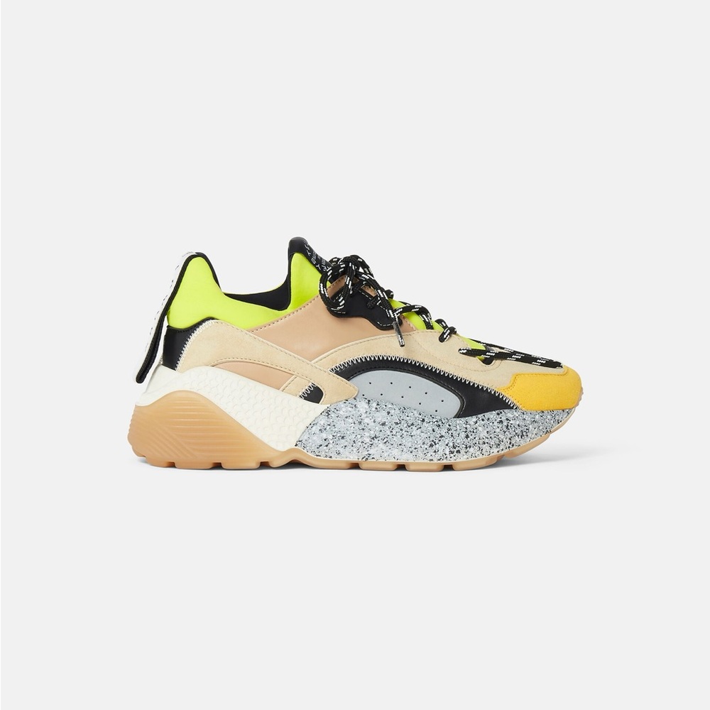 Stella McCartney Multicoloured Eclipse Sneakers Size 37~ Retails $925 CA